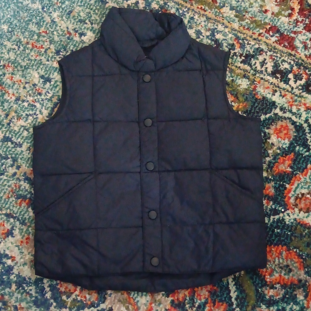Lands End down puffer vest